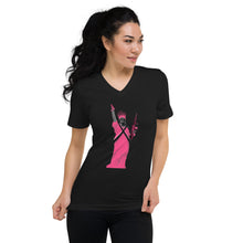 Load image into Gallery viewer, DEATH TO CANCER V-Neck T-Shirt
