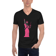 Load image into Gallery viewer, DEATH TO CANCER V-Neck T-Shirt