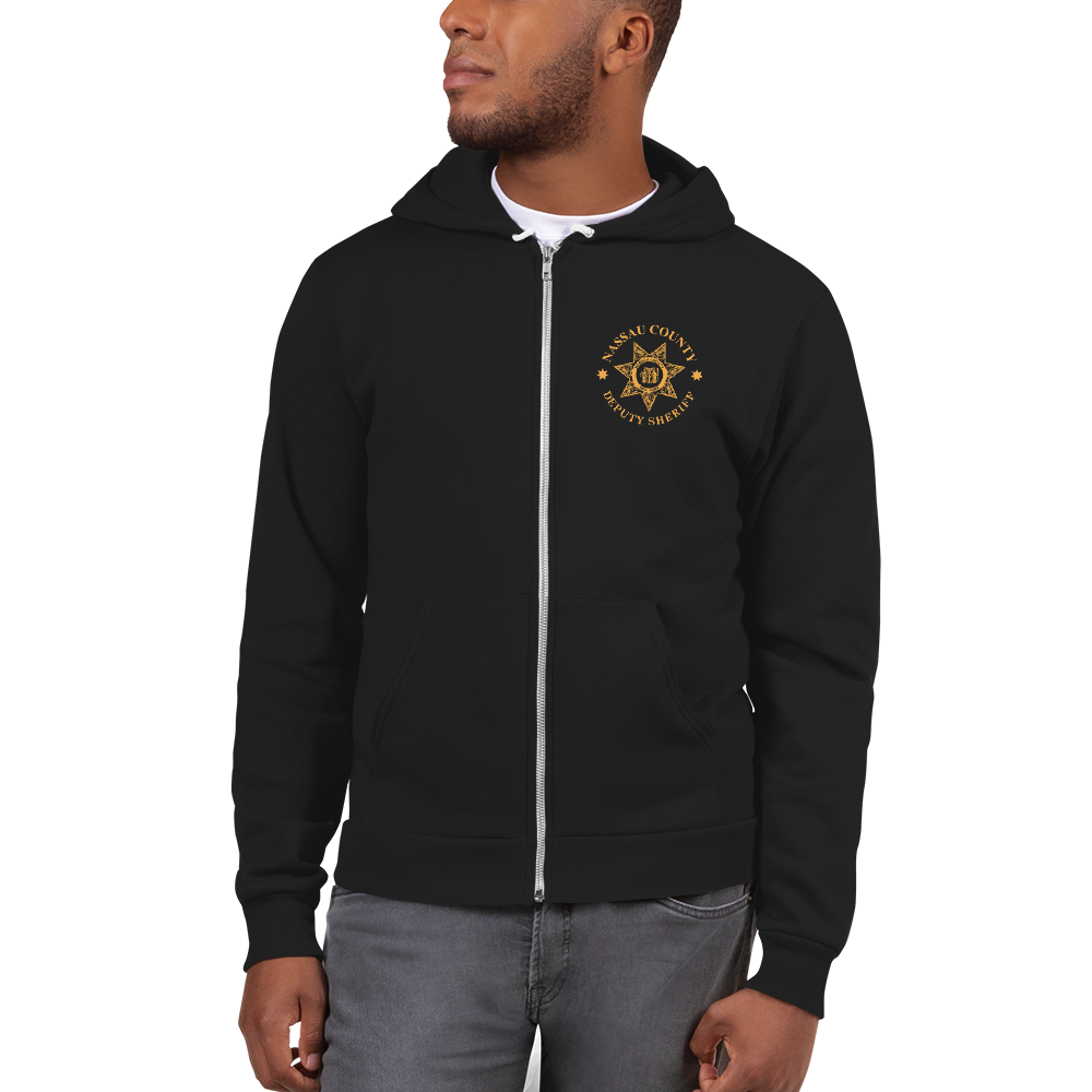 Deputy Sheriff 1st Gen Zip Up Hoodie (No Flag Sleeve)