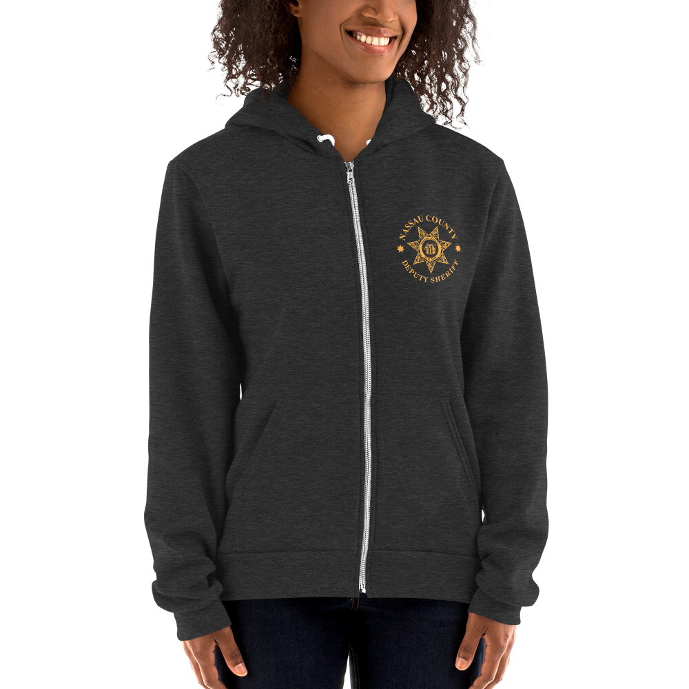 Deputy Sheriff 1st Gen Zip Up Hoodie (No Flag Sleeve)