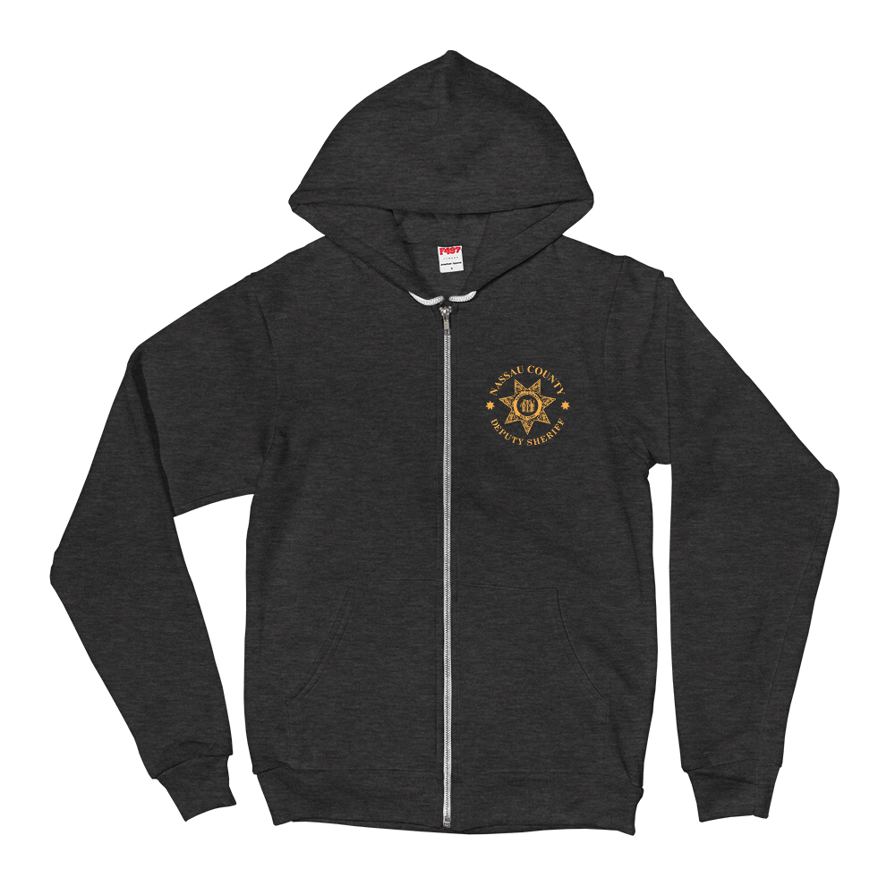 Deputy Sheriff 1st Gen Zip Up Hoodie (No Flag Sleeve)