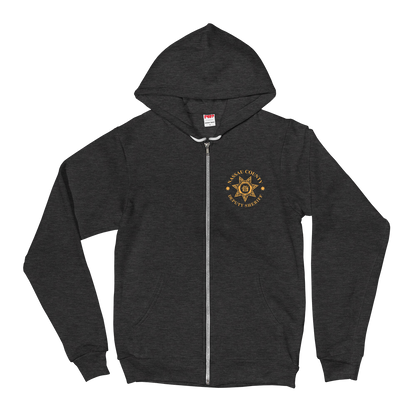 Deputy Sheriff 1st Gen Zip Up Hoodie (No Flag Sleeve)