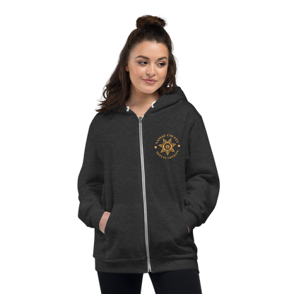 Deputy Sheriff 1st Gen Zip Up Hoodie (No Flag Sleeve)