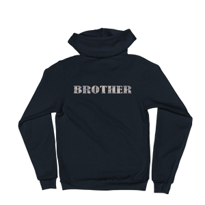 BROTHER multi-cam gray Hoodie sweater