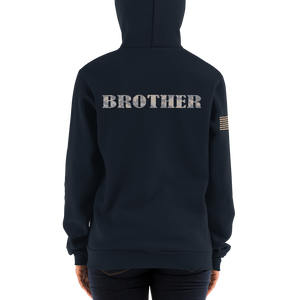 BROTHER multi-cam gray Hoodie sweater