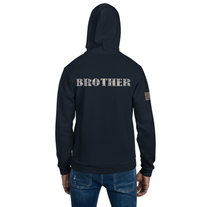 BROTHER multi-cam gray Hoodie sweater