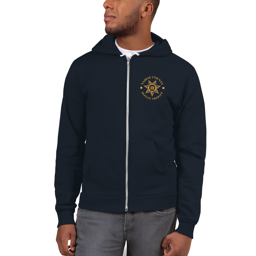 Deputy Sheriff 1st Gen Zip Up Hoodie (No Flag Sleeve)