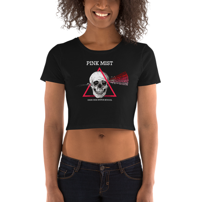 Pink Mist Dark Side Sniper School Women’s Crop Tee