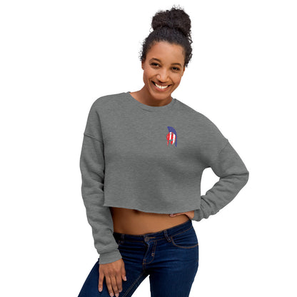 American Spartan Crop Sweatshirt