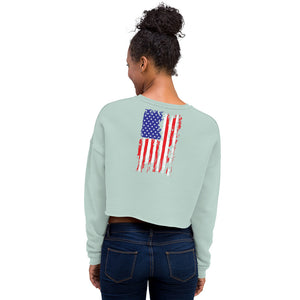 American Spartan Crop Sweatshirt