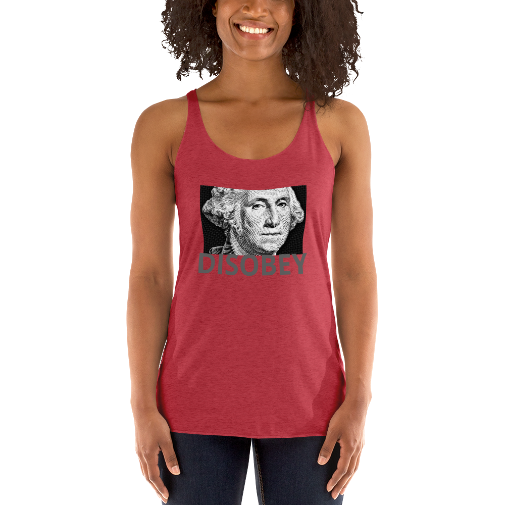DISOBEY Women's Racerback Tank