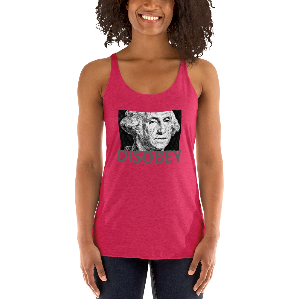 DISOBEY Women's Racerback Tank