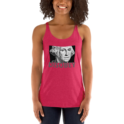 DISOBEY Women's Racerback Tank