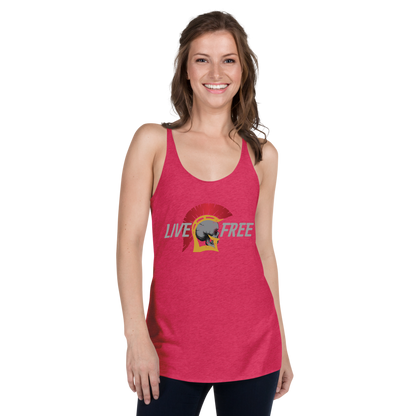 LIVE FREE Women's Racerback Tank