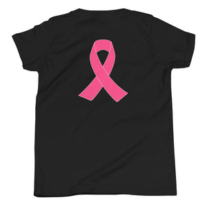Deputy Sheriff Breast Cancer Pink Ribbon Youth T-Shirt
